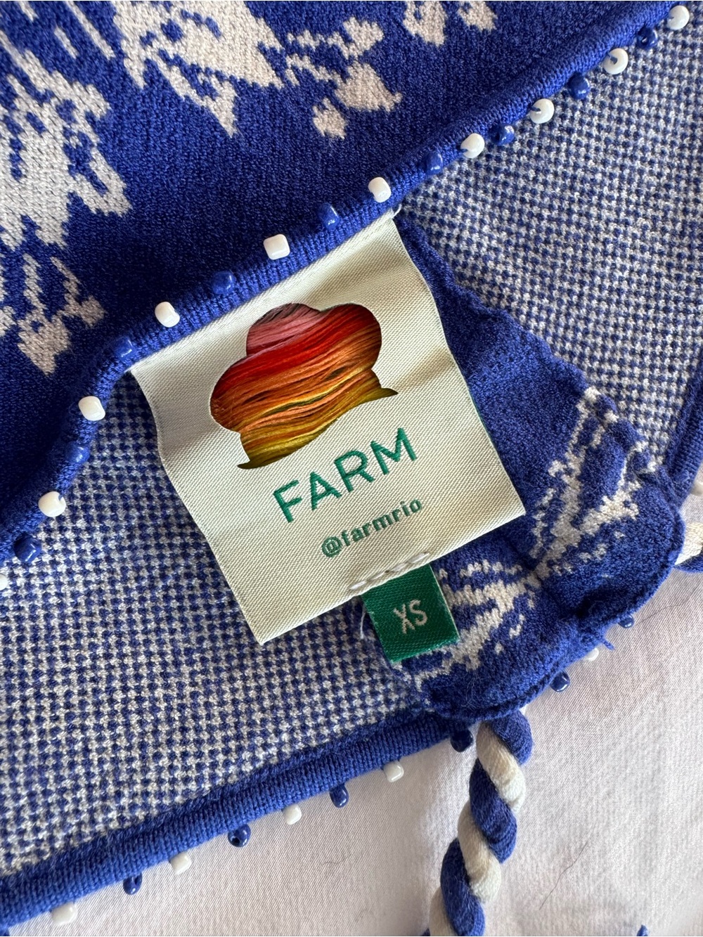 FARM Rio Delicate Tapestry Knit Top - Picture 4 of 4